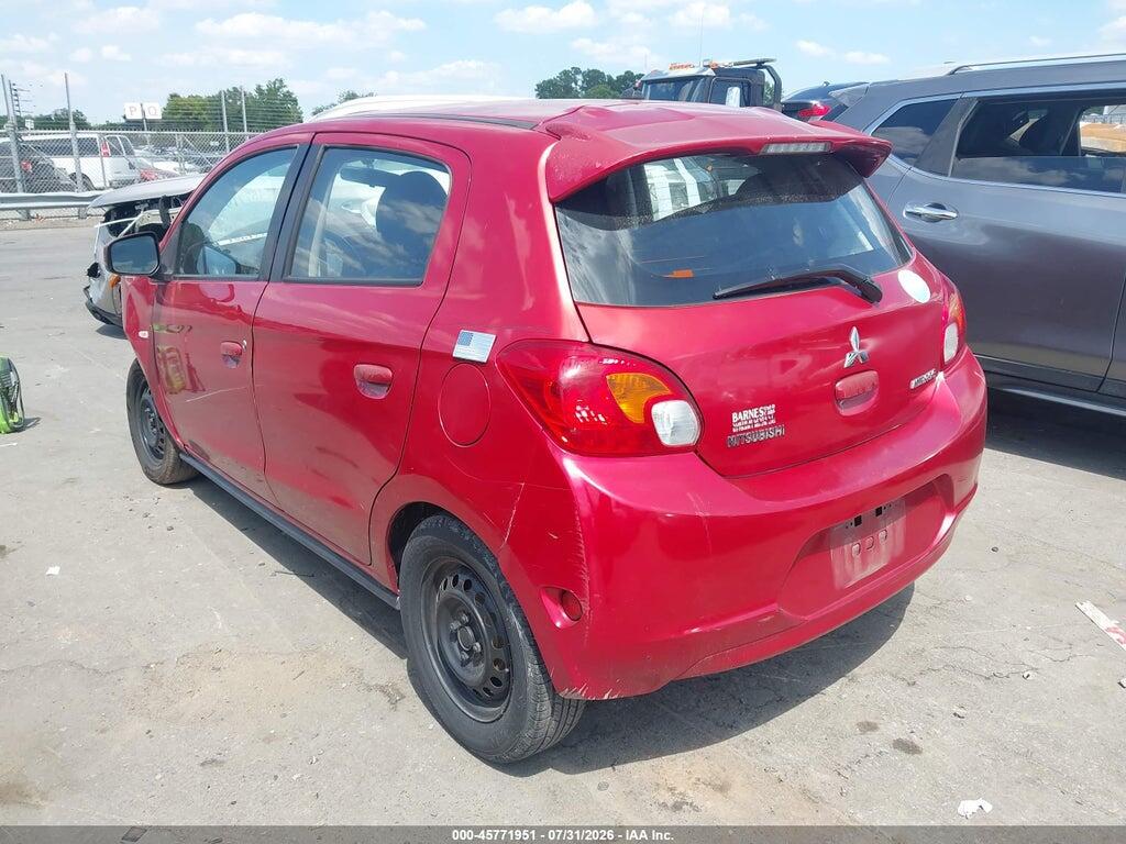 ML32A3HJ4FH003937 2015 MITSUBISHI MIRAGE photo no. 3
