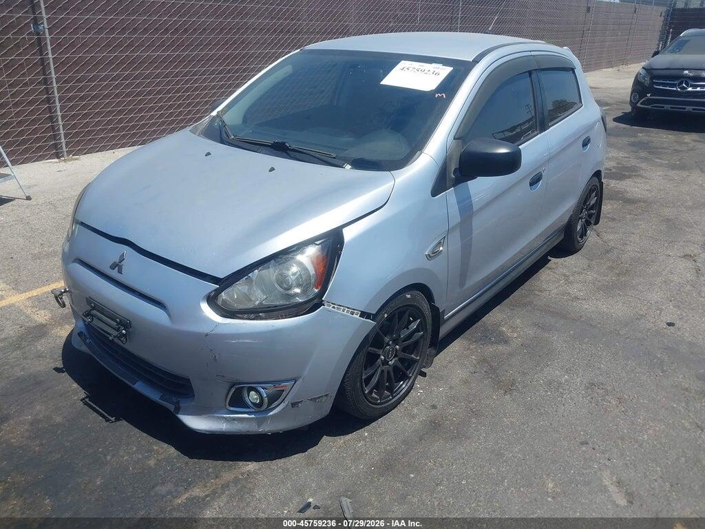 ML32A3HJ4FH036209 2015 MITSUBISHI MIRAGE photo no. 2
