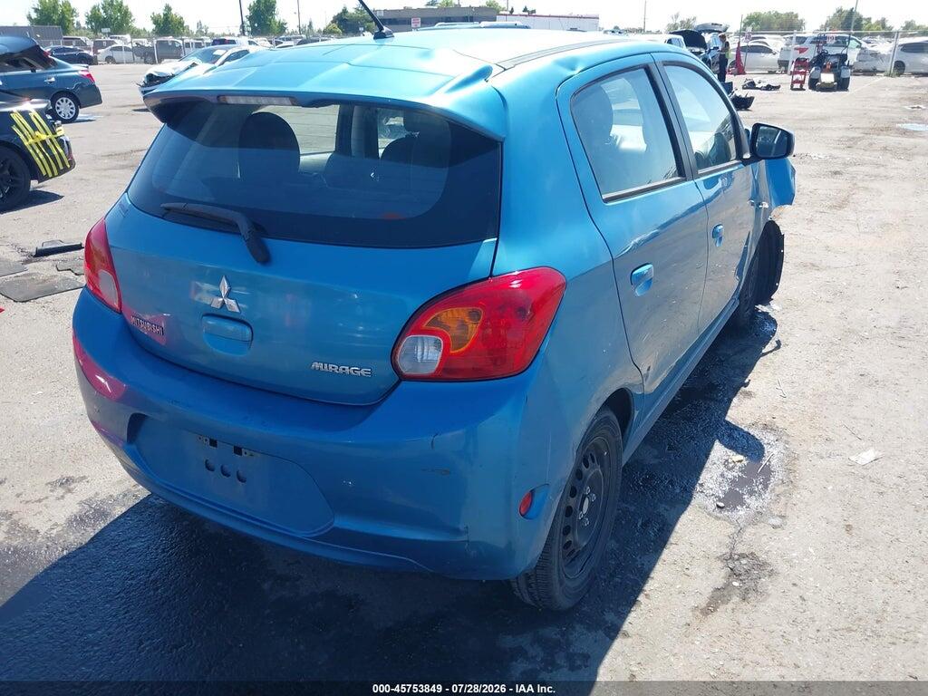 ML32A3HJ6FH045090 2015 MITSUBISHI MIRAGE photo no. 4