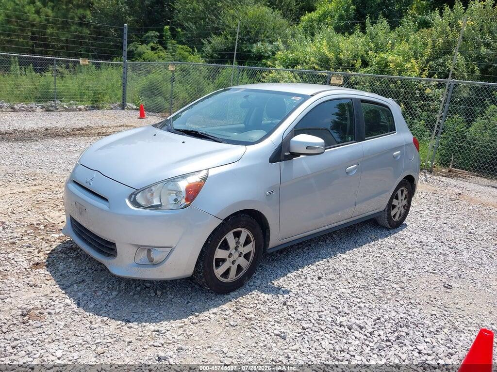 ML32A4HJ8FH032363 2015 MITSUBISHI MIRAGE photo no. 2