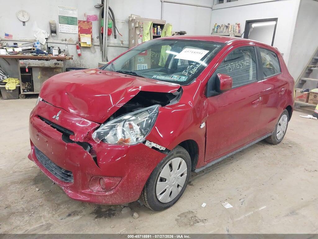 ML32A3HJ3FH055897 2015 MITSUBISHI MIRAGE photo no. 2