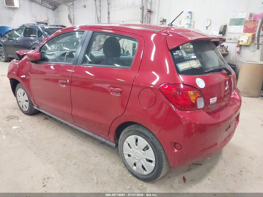 ML32A3HJ3FH055897 2015 MITSUBISHI MIRAGE photo no. 3
