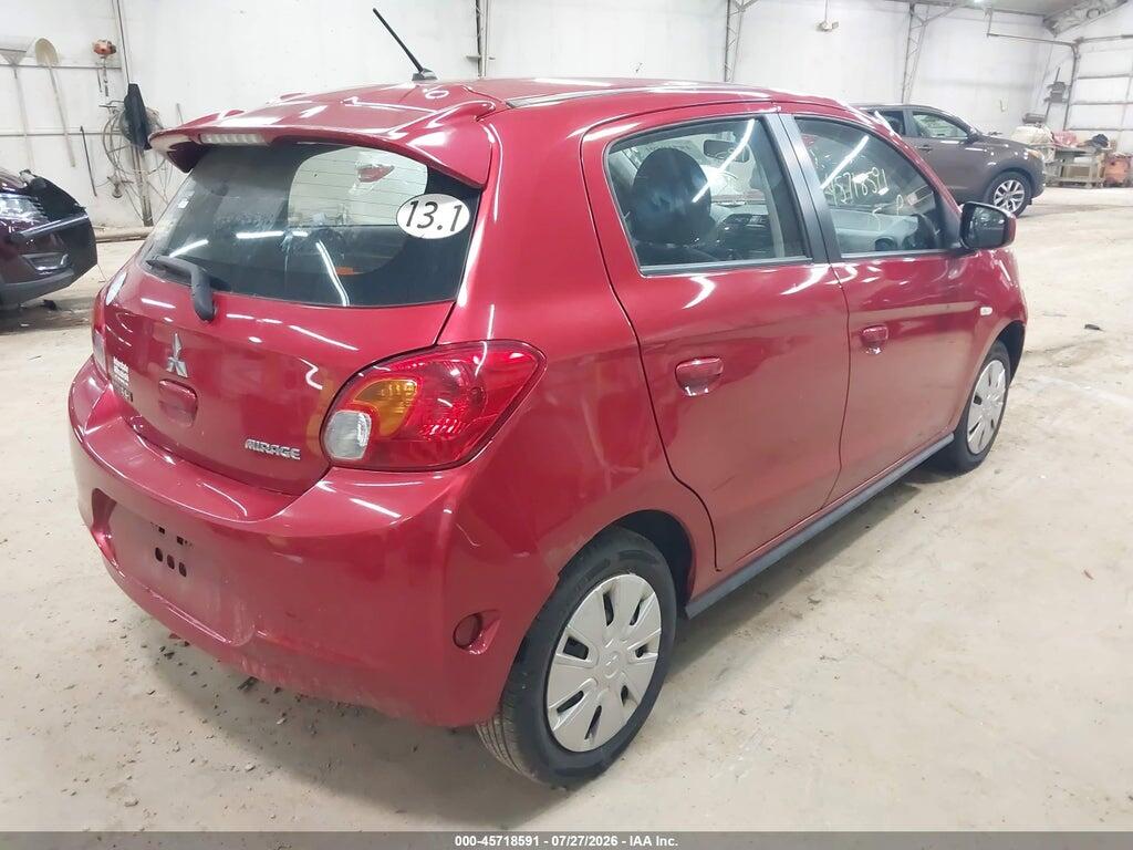 ML32A3HJ3FH055897 2015 MITSUBISHI MIRAGE photo no. 4