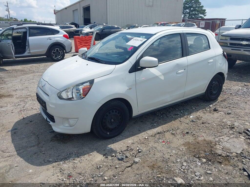 ML32A3HJ4FH049073 2015 MITSUBISHI MIRAGE photo no. 2