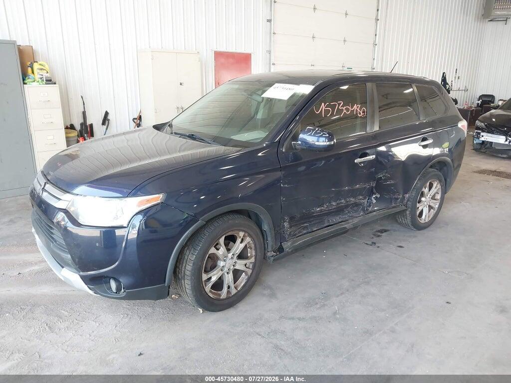JA4AZ3A35FZ001602 2015 MITSUBISHI OUTLANDER photo no. 2