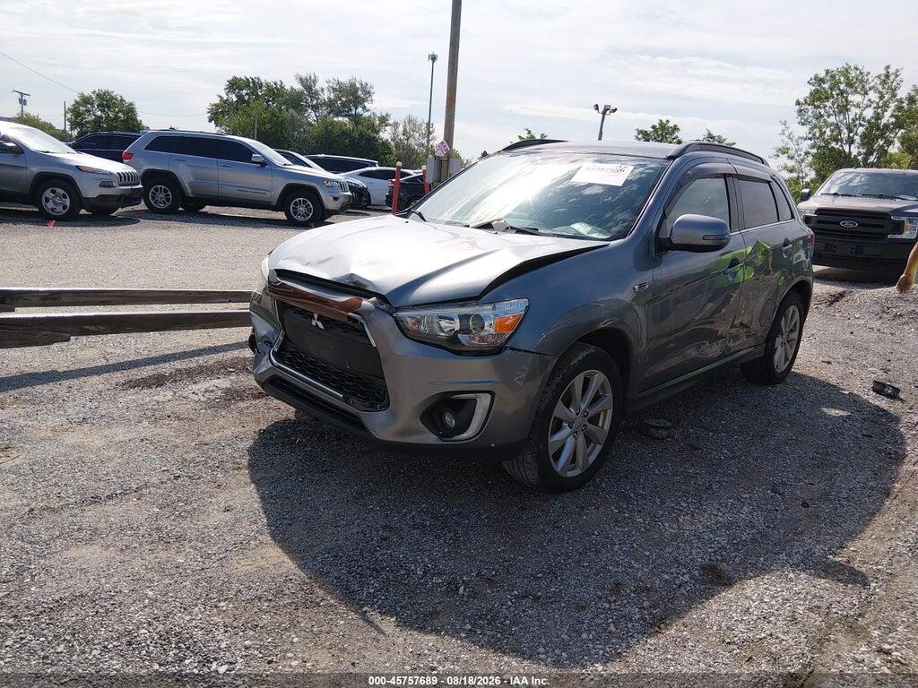 4A4AR4AWXFE048615 2015 MITSUBISHI OUTLANDER SPORT photo no. 2