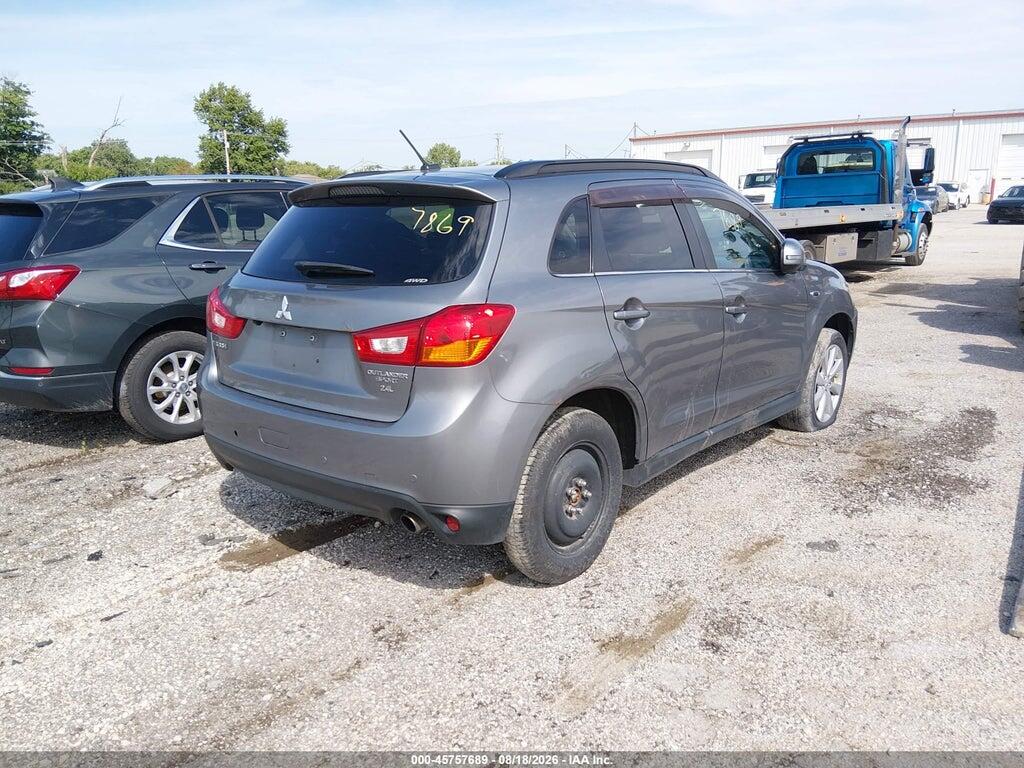 4A4AR4AWXFE048615 2015 MITSUBISHI OUTLANDER SPORT photo no. 4
