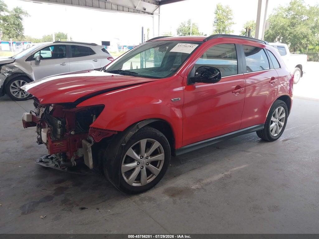 4A4AR4AW8FE056325 2015 MITSUBISHI OUTLANDER SPORT photo no. 2