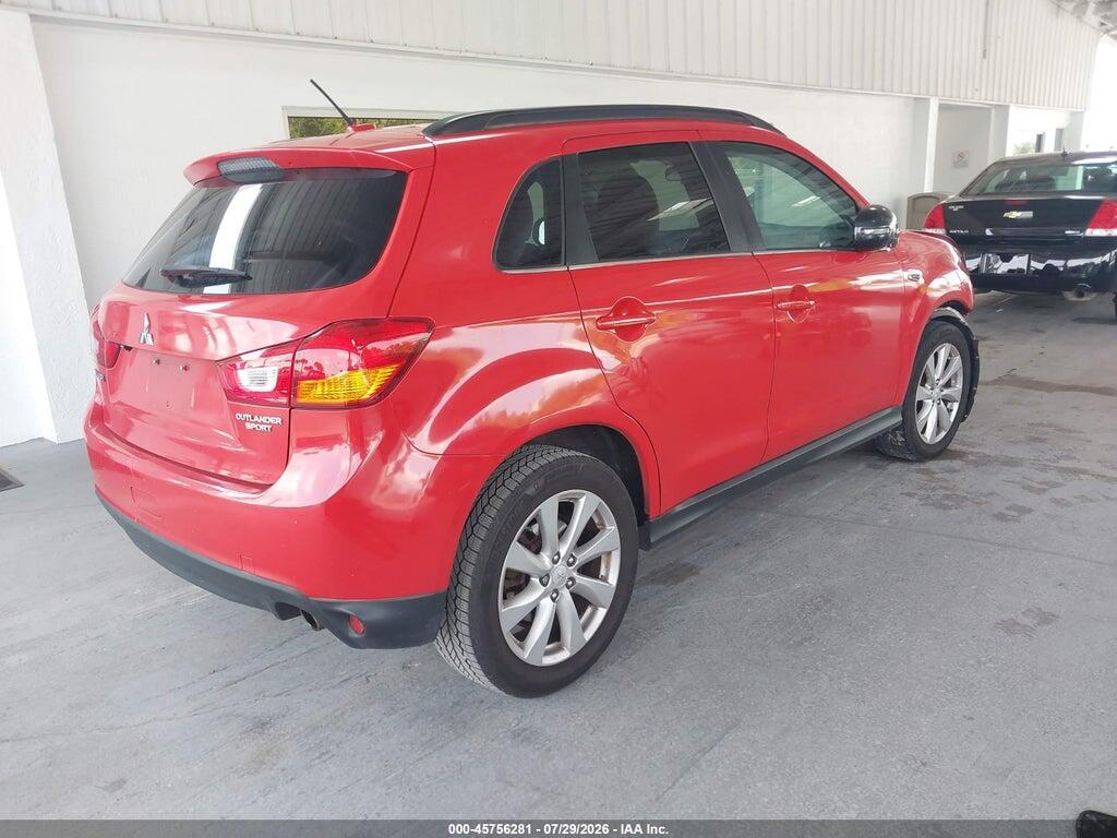4A4AR4AW8FE056325 2015 MITSUBISHI OUTLANDER SPORT photo no. 4