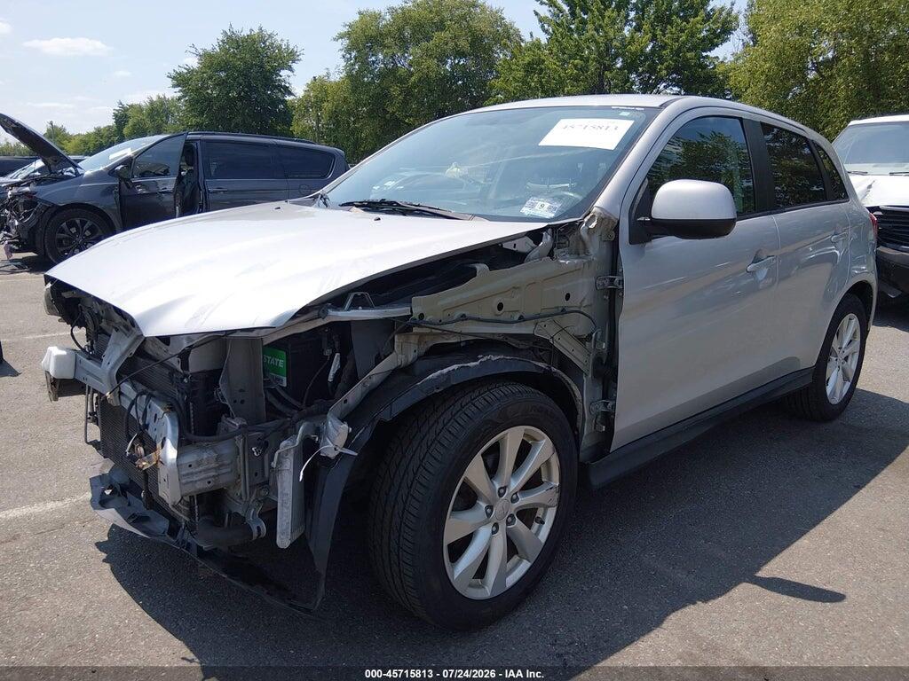 4A4AP3AUXFE023602 2015 MITSUBISHI OUTLANDER SPORT photo no. 2