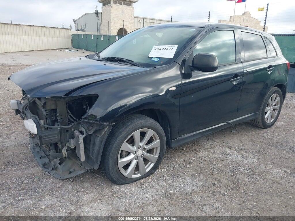 4A4AP3AU5FE042607 2015 MITSUBISHI OUTLANDER SPORT photo no. 2