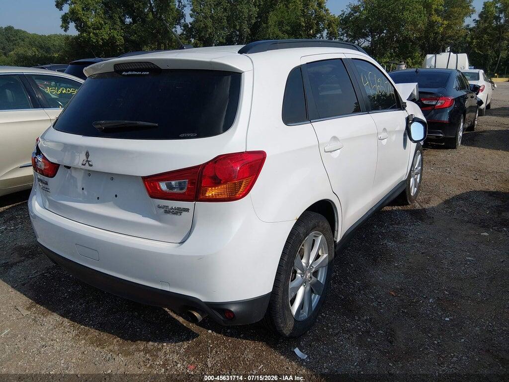 4A4AR4AU9FE010291 2015 MITSUBISHI OUTLANDER SPORT photo no. 4