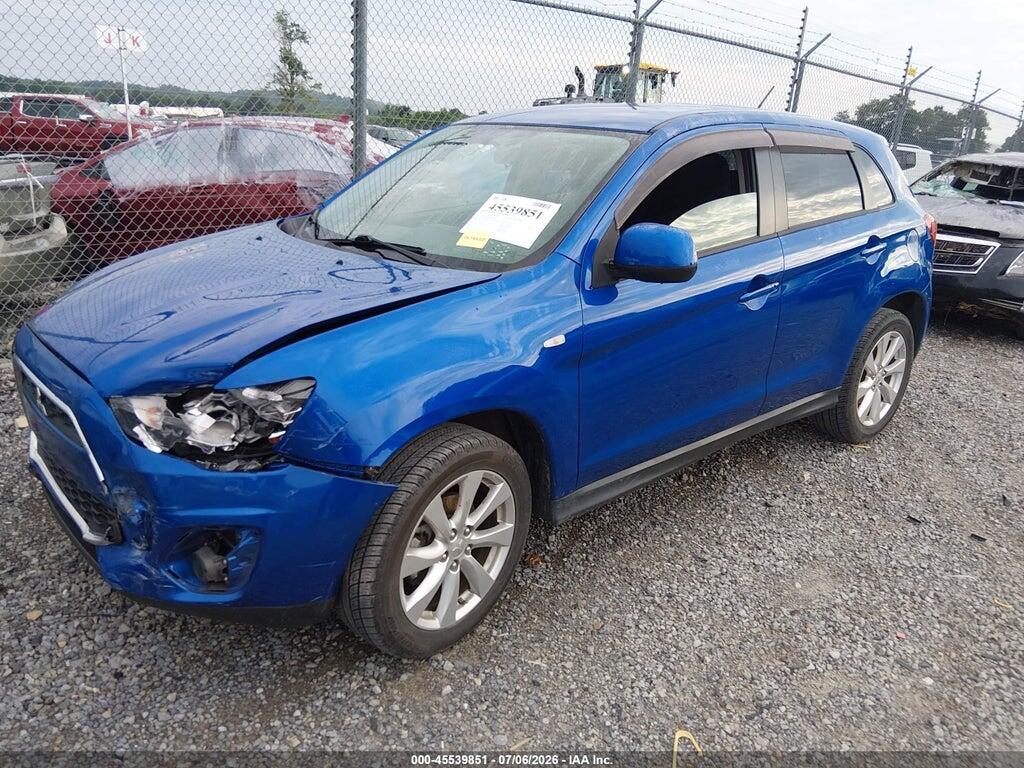 4A4AR3AU2FE008957 2015 MITSUBISHI OUTLANDER SPORT photo no. 2