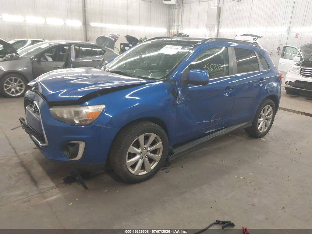 4A4AR4AU0FE015489 2015 MITSUBISHI OUTLANDER SPORT photo no. 2