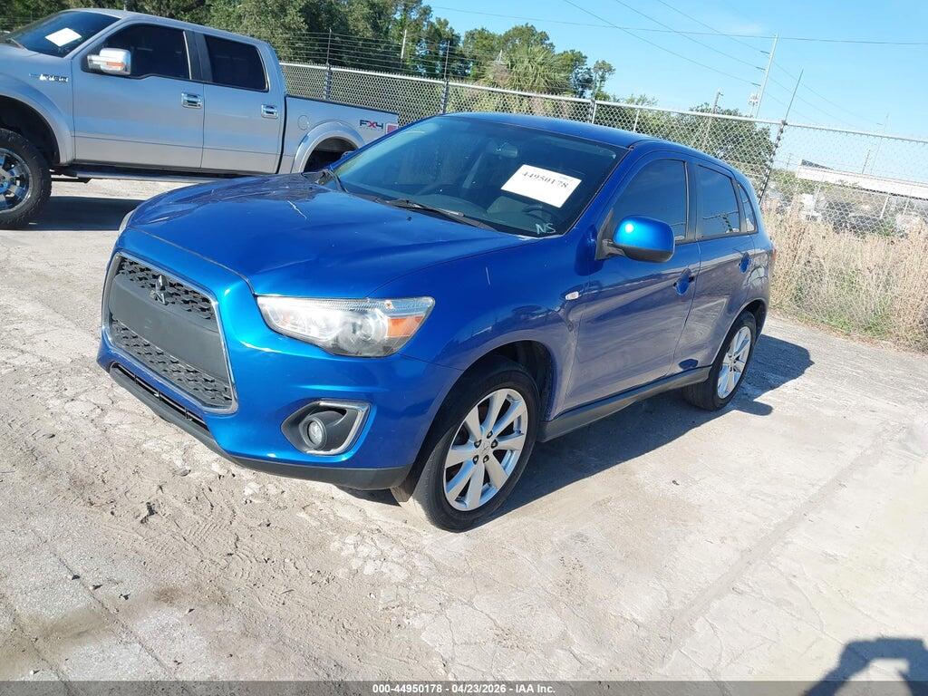 4A4AP3AW3FE031283 2015 MITSUBISHI OUTLANDER SPORT photo no. 2