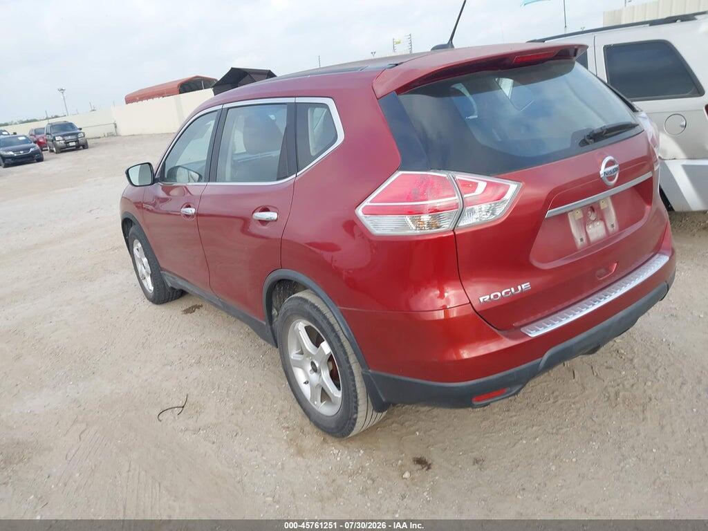 KNMAT2MT6FP588921 2015 NISSAN ROGUE photo no. 3