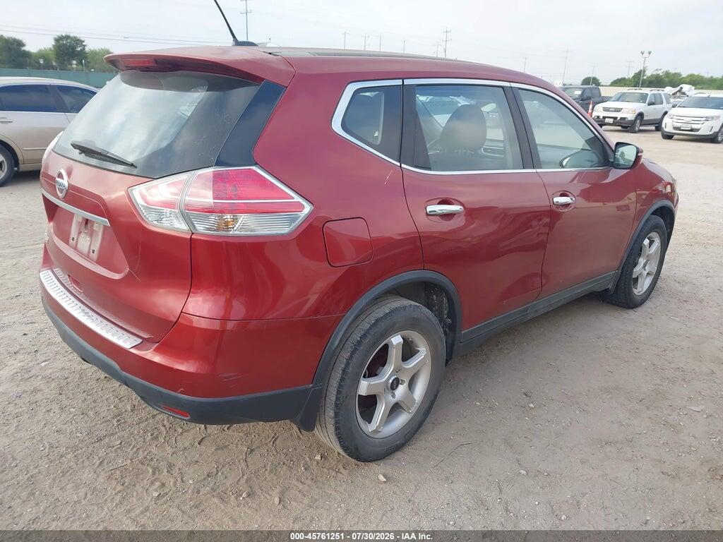 KNMAT2MT6FP588921 2015 NISSAN ROGUE photo no. 4
