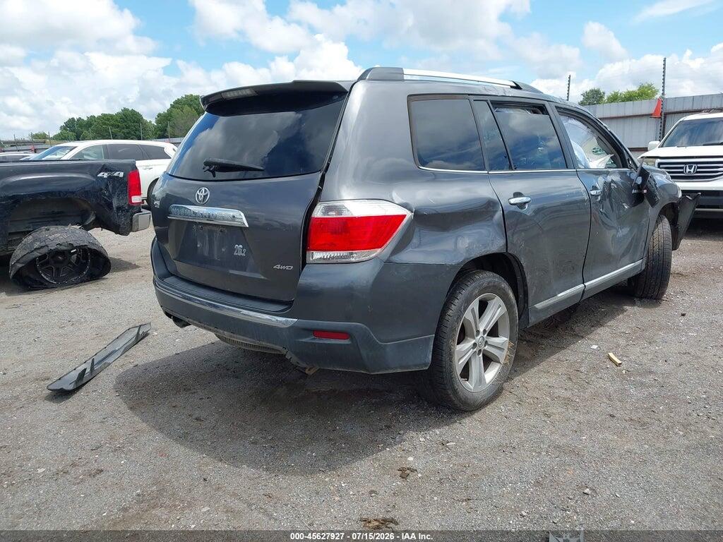 5TDDK3EH8DS237995 2013 TOYOTA HIGHLANDER photo no. 4