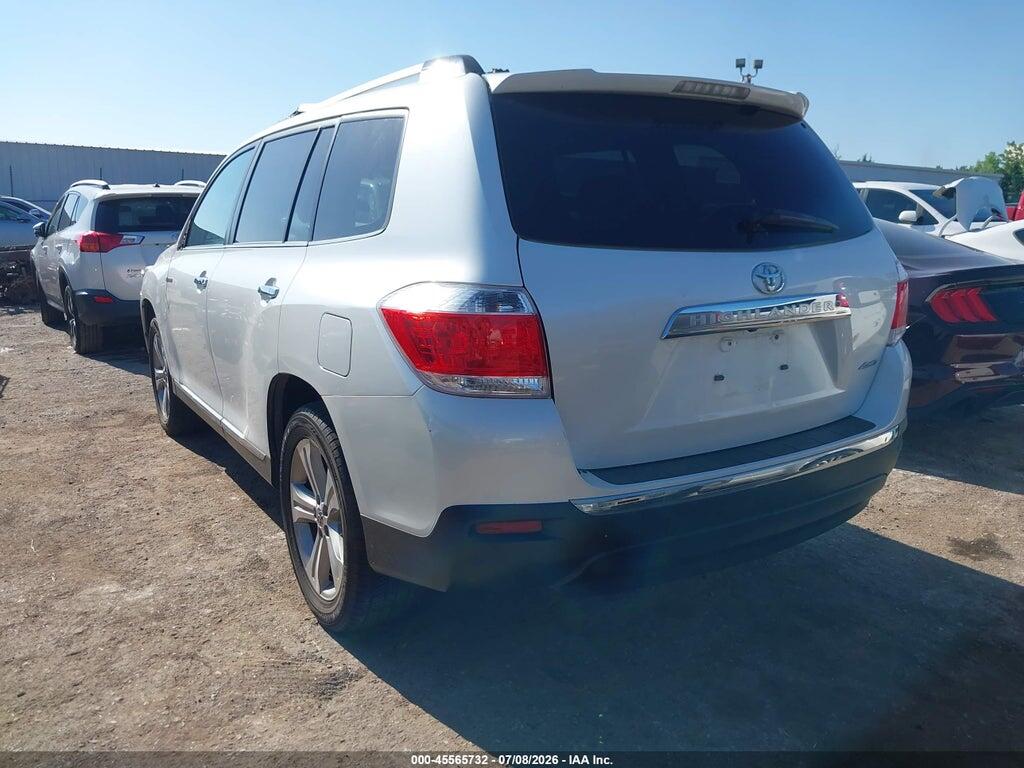 5TDDK3EH2DS226006 2013 TOYOTA HIGHLANDER photo no. 3