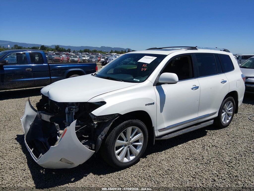 JTEDC3EH2D2016439 2013 TOYOTA HIGHLANDER HYBRID photo no. 2