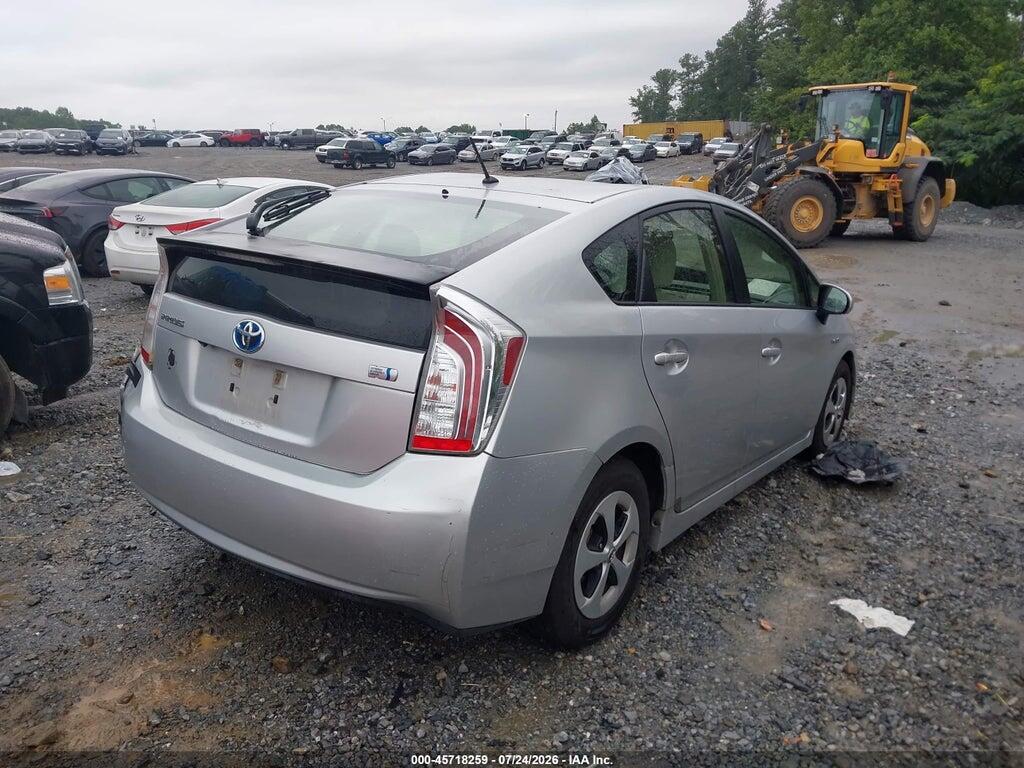 JTDKN3DU7D5649750 2013 TOYOTA PRIUS photo no. 4