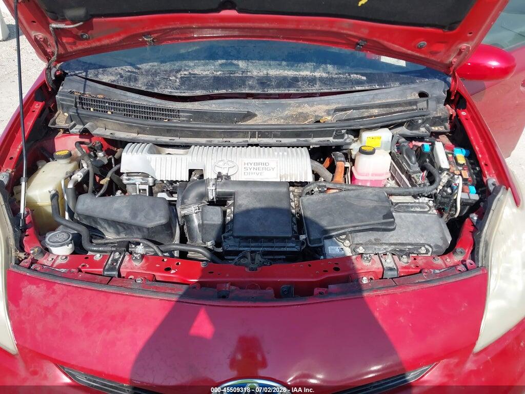 JTDKN3DU4D0346857 2013 TOYOTA PRIUS photo no. 10