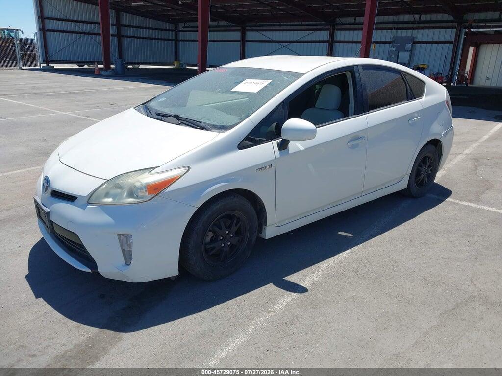 JTDKN3DU8D5617082 2013 TOYOTA PRIUS photo no. 2