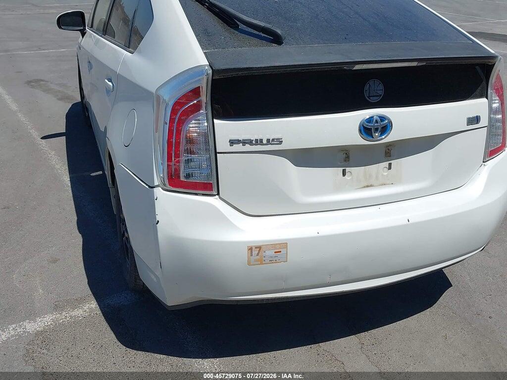 JTDKN3DU8D5617082 2013 TOYOTA PRIUS photo no. 6