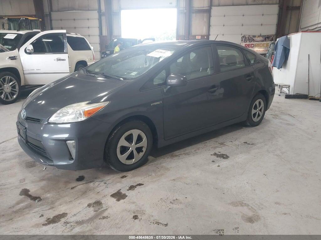 JTDKN3DU5D5578175 2013 TOYOTA PRIUS photo no. 2