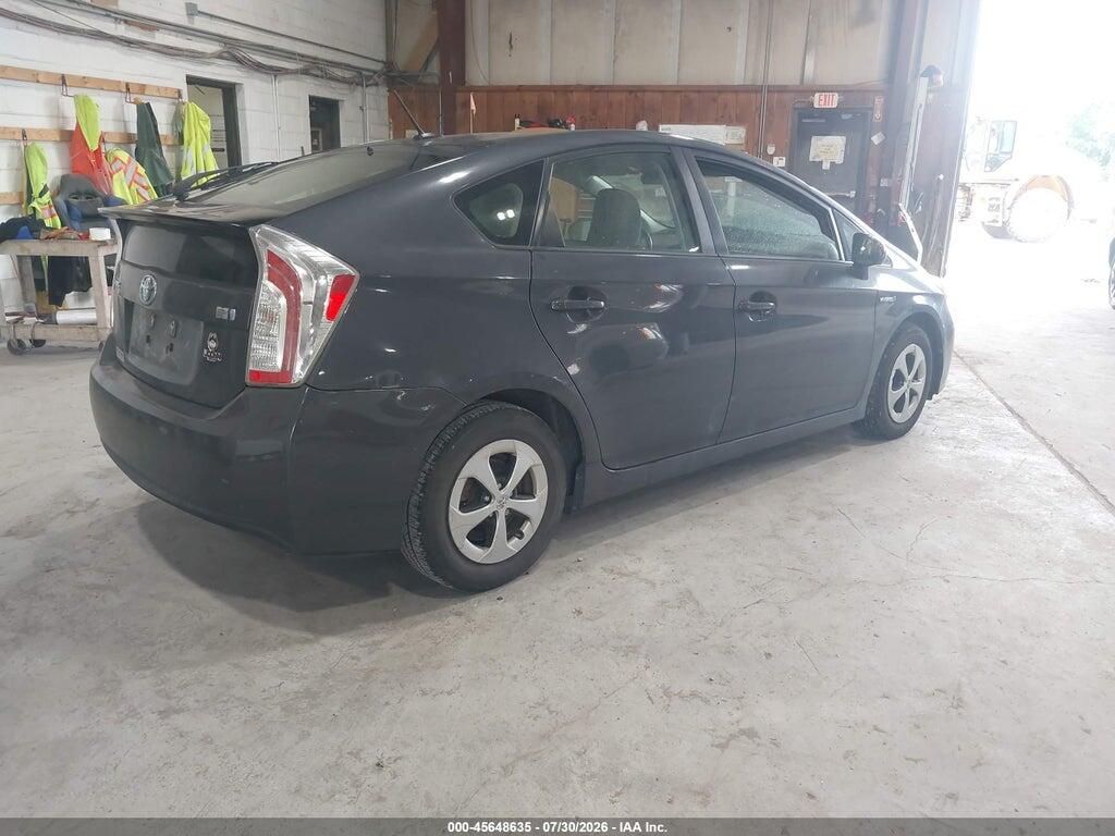 JTDKN3DU5D5578175 2013 TOYOTA PRIUS photo no. 4