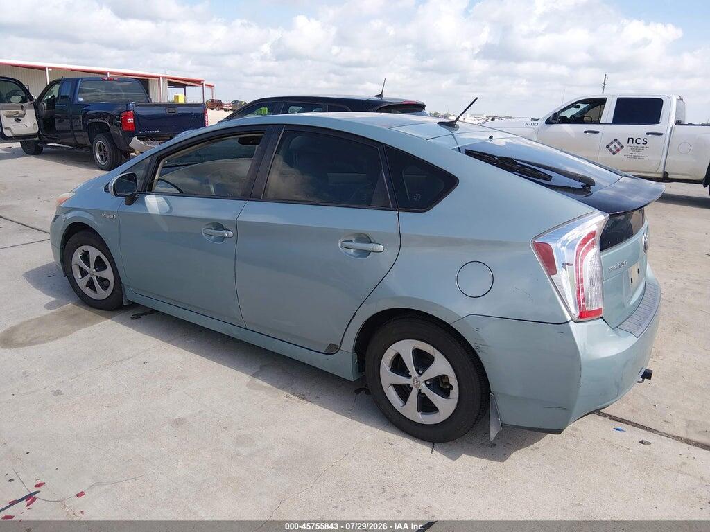JTDKN3DU2D5627624 2013 TOYOTA PRIUS photo no. 3