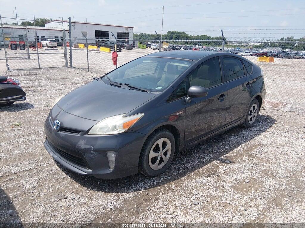JTDKN3DU2D5618423 2013 TOYOTA PRIUS photo no. 2
