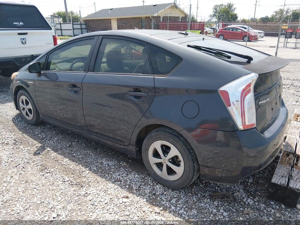 JTDKN3DU2D5618423 2013 TOYOTA PRIUS photo no. 3