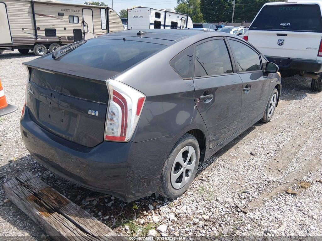 JTDKN3DU2D5618423 2013 TOYOTA PRIUS photo no. 4