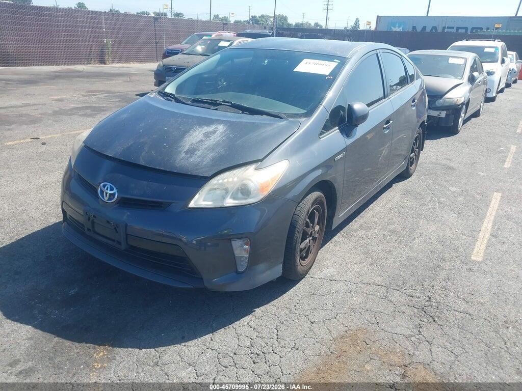 JTDKN3DU4D1656047 2013 TOYOTA PRIUS photo no. 2