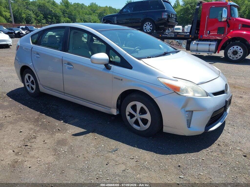 JTDKN3DUXD5541395 2013 TOYOTA PRIUS photo no. 1