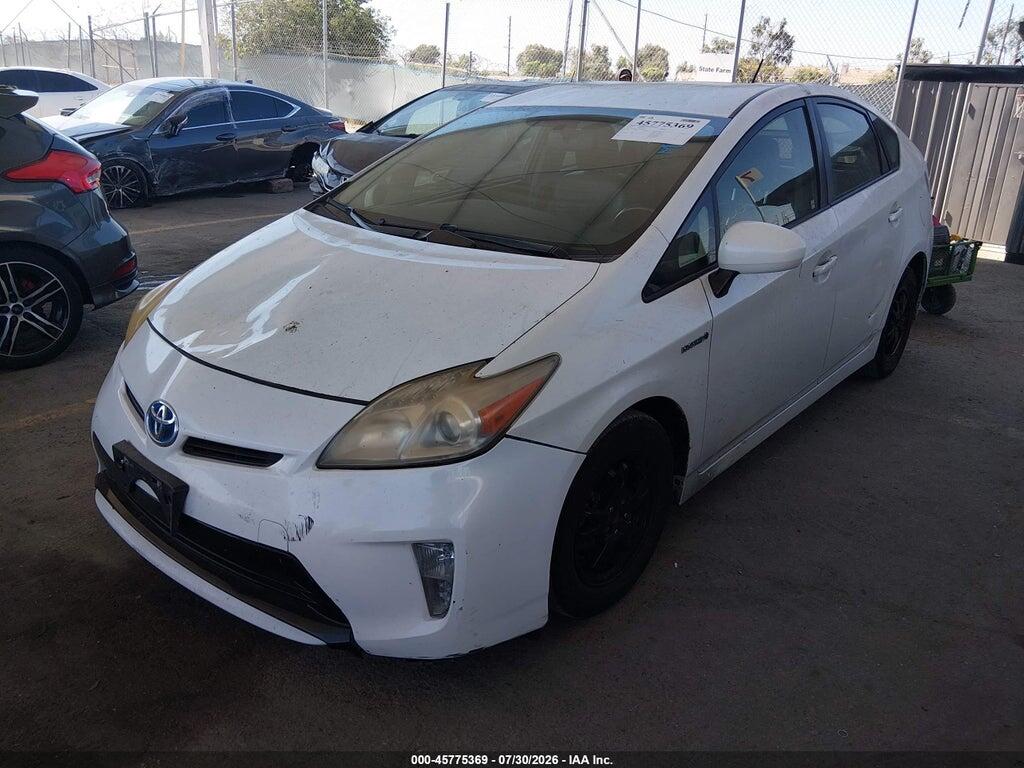 JTDKN3DU0D1725316 2013 TOYOTA PRIUS photo no. 2