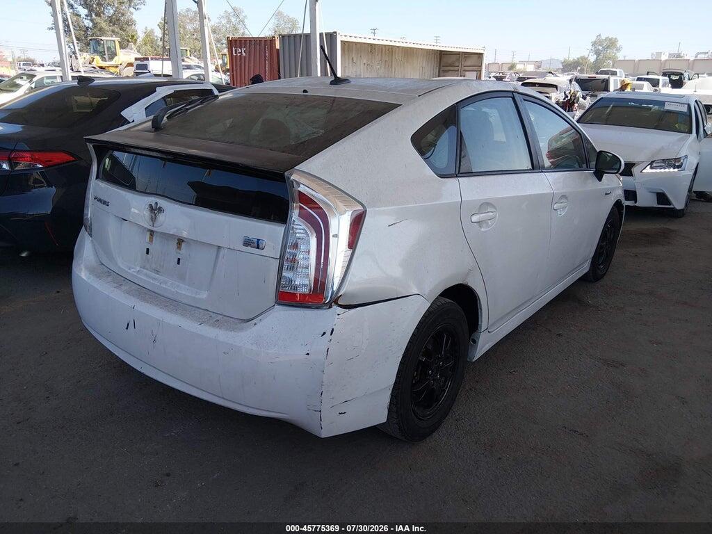 JTDKN3DU0D1725316 2013 TOYOTA PRIUS photo no. 4