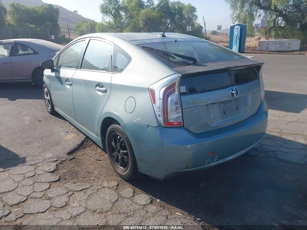 JTDKN3DU0D5649136 2013 TOYOTA PRIUS photo no. 3