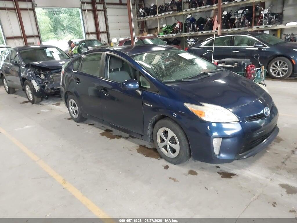 JTDKN3DU2D1727276 2013 TOYOTA PRIUS photo no. 1