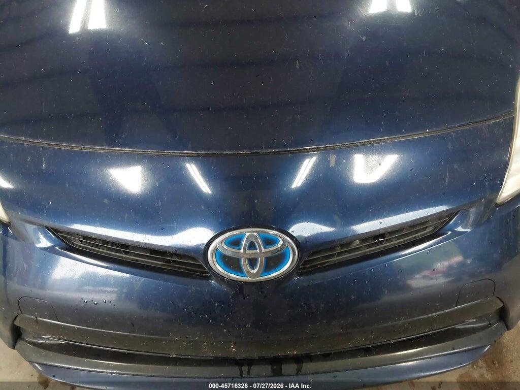 JTDKN3DU2D1727276 2013 TOYOTA PRIUS photo no. 12