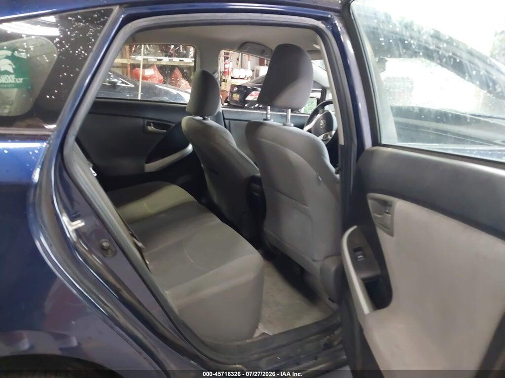 JTDKN3DU2D1727276 2013 TOYOTA PRIUS photo no. 8