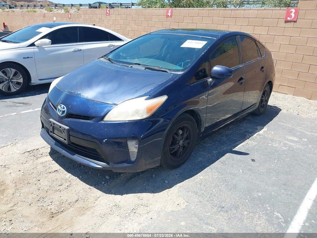 JTDKN3DU6D1663808 2013 TOYOTA PRIUS photo no. 2