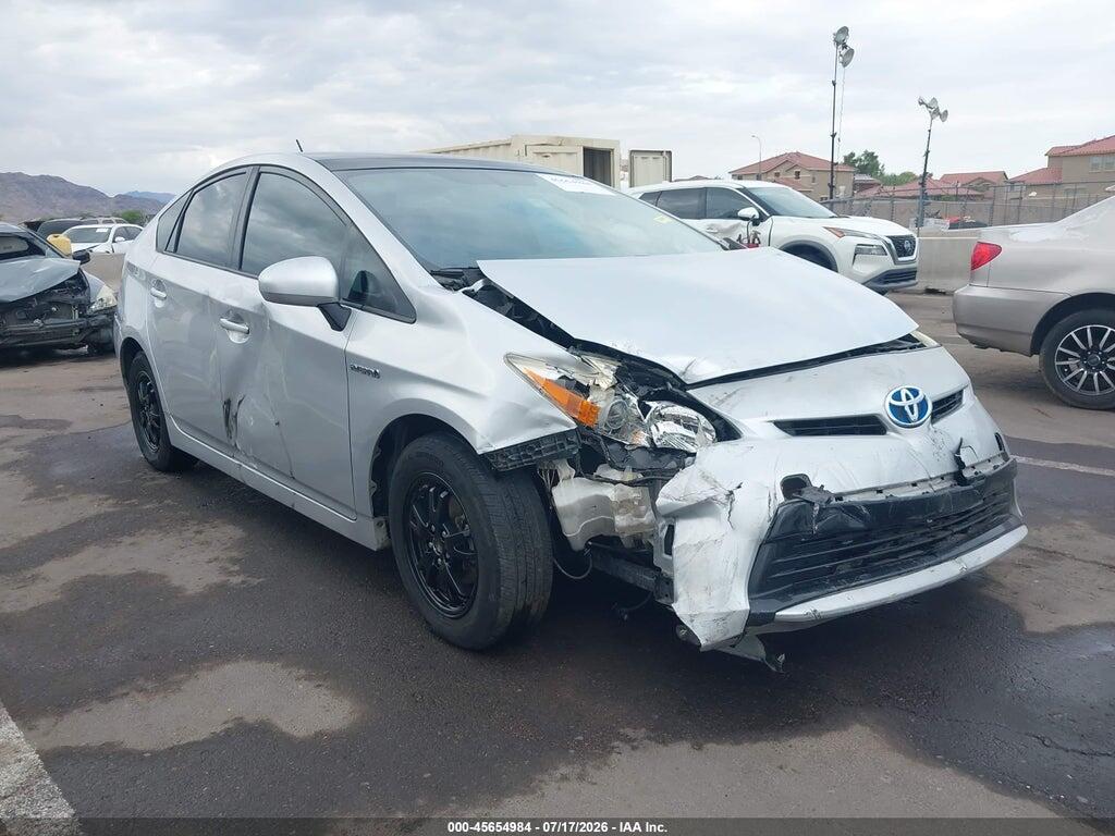 JTDKN3DU8D5640037 2013 TOYOTA PRIUS photo no. 1