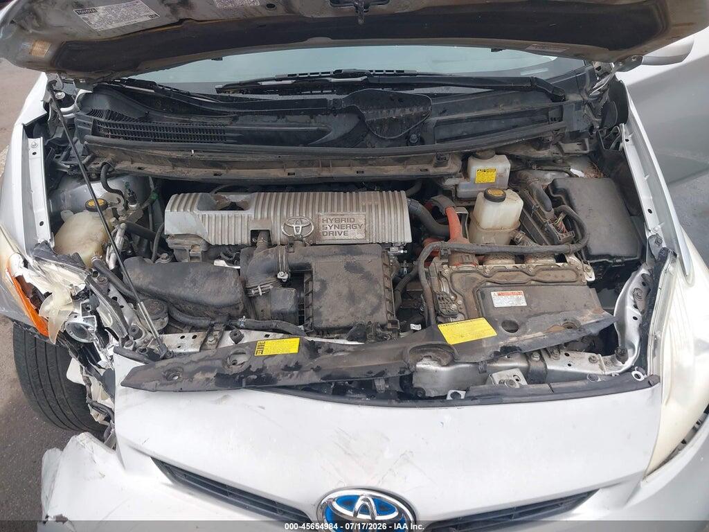 JTDKN3DU8D5640037 2013 TOYOTA PRIUS photo no. 10