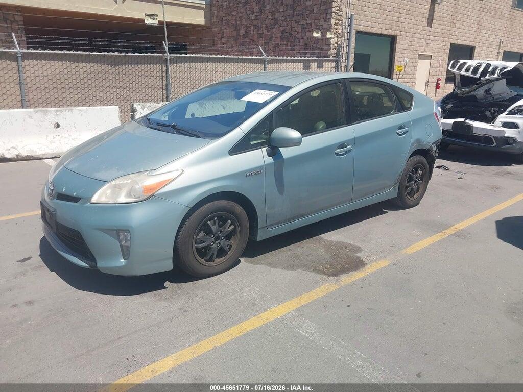 JTDKN3DU0D5687014 2013 TOYOTA PRIUS photo no. 2