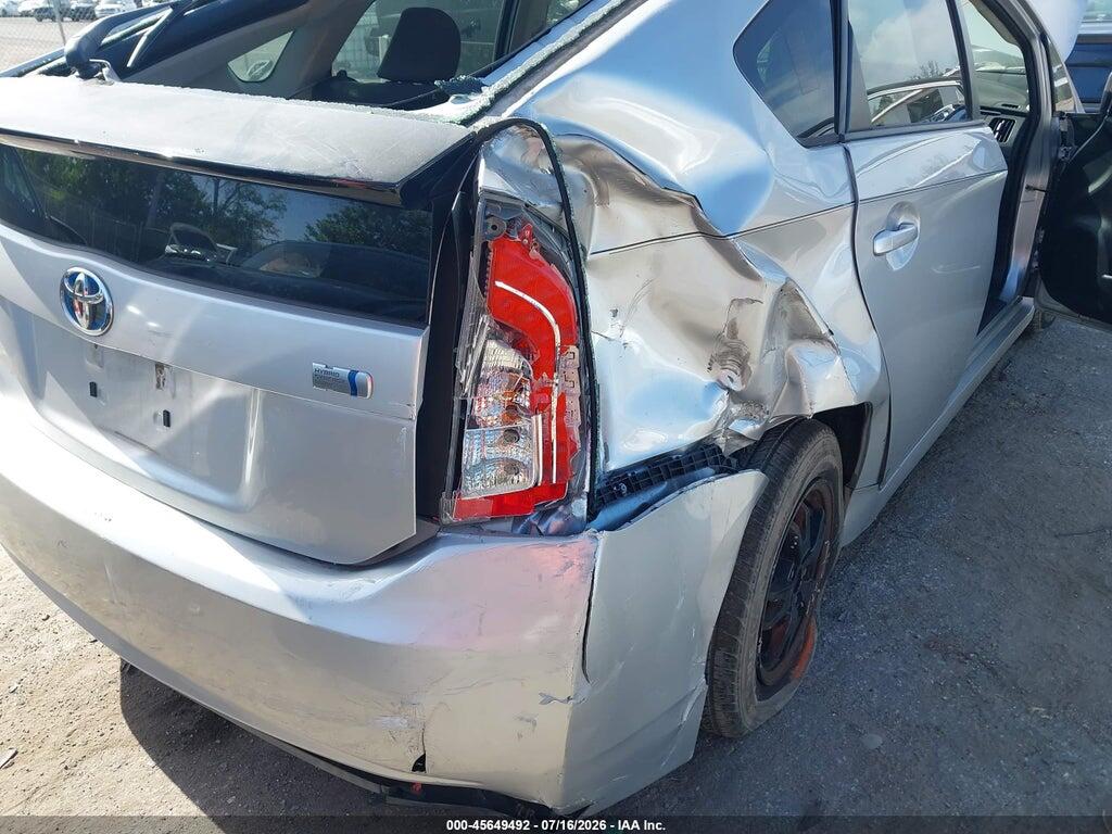 JTDKN3DU2D5590106 2013 TOYOTA PRIUS photo no. 6