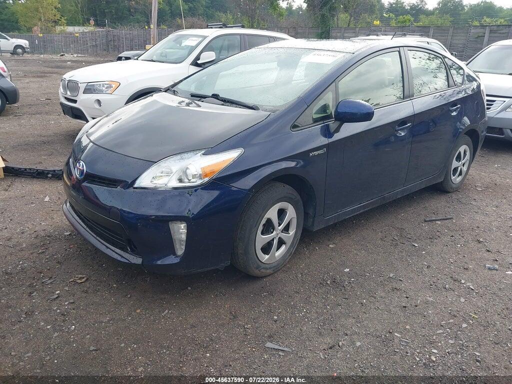 JTDKN3DU9D0351343 2013 TOYOTA PRIUS photo no. 2