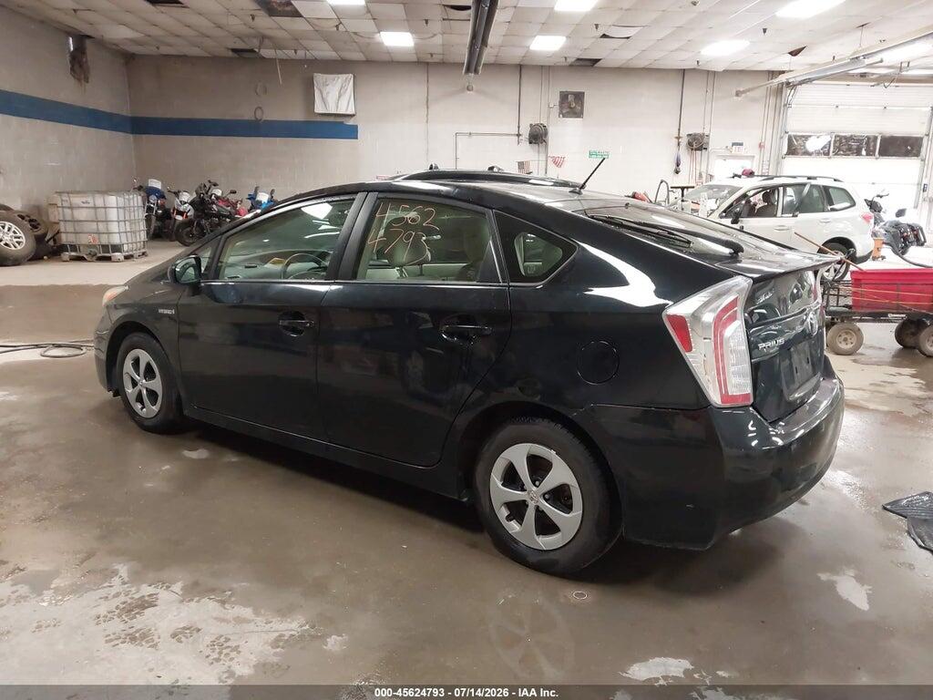 JTDKN3DU6D5545427 2013 TOYOTA PRIUS photo no. 3