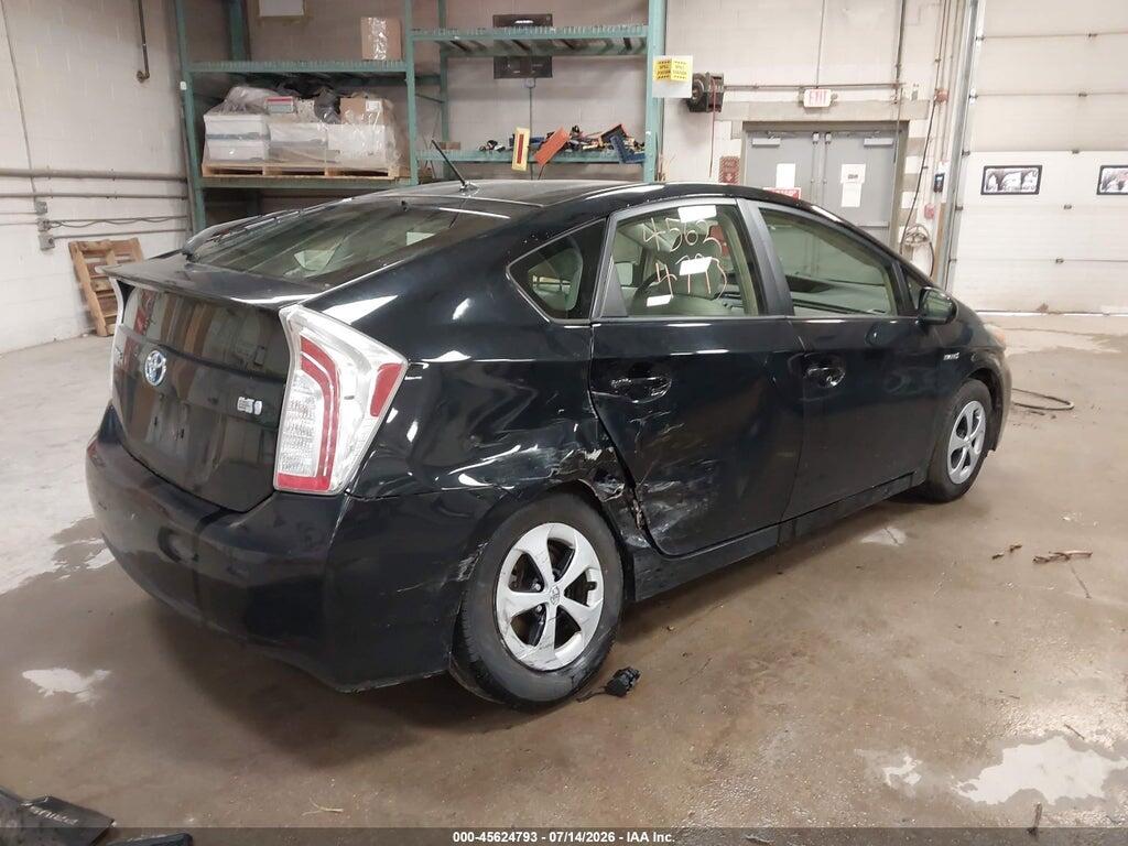 JTDKN3DU6D5545427 2013 TOYOTA PRIUS photo no. 4
